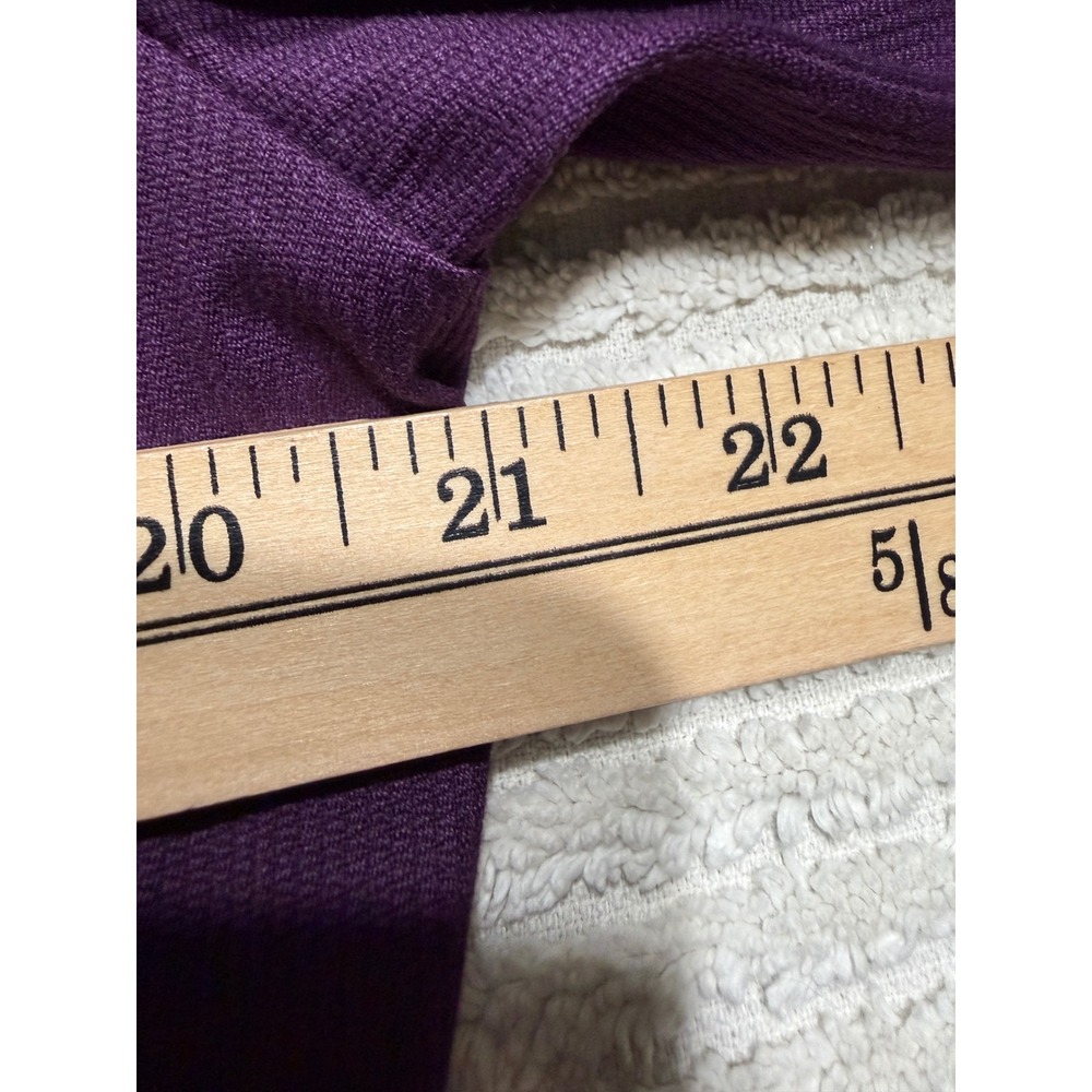 New Christopher & Banks Button‎ Down Jacket size Petite Large Purple - Picture 7 of 8